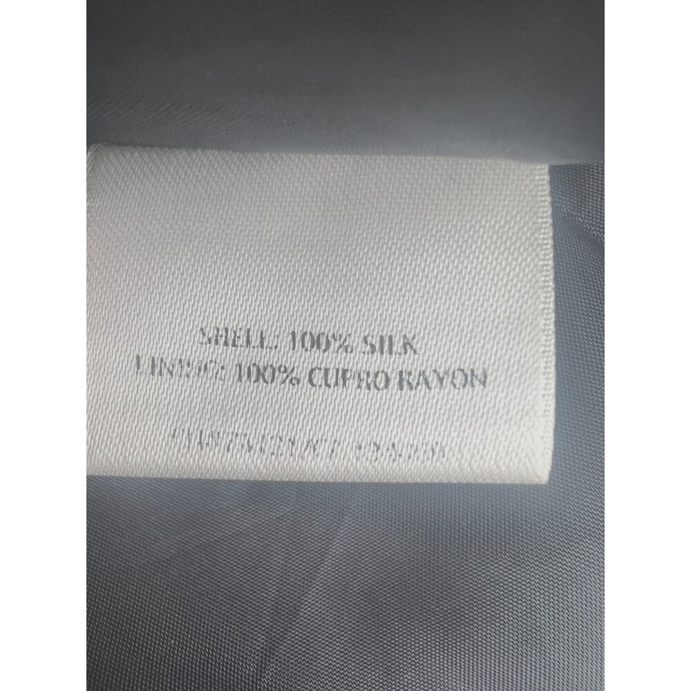 Eileen Fisher Black Lightweight Crinkle Chiffon Sleeveless Silk Dress XS - Picture 11 of 14